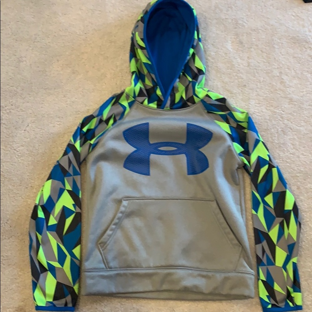 Kids under armor coldgear youth small hoodie